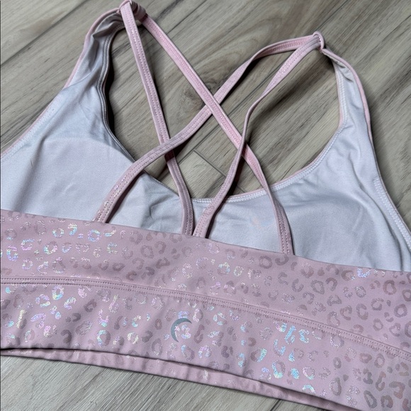 ZYIA Pink Leopard Unicorn L&T strappy bra - Picture 3 of 5